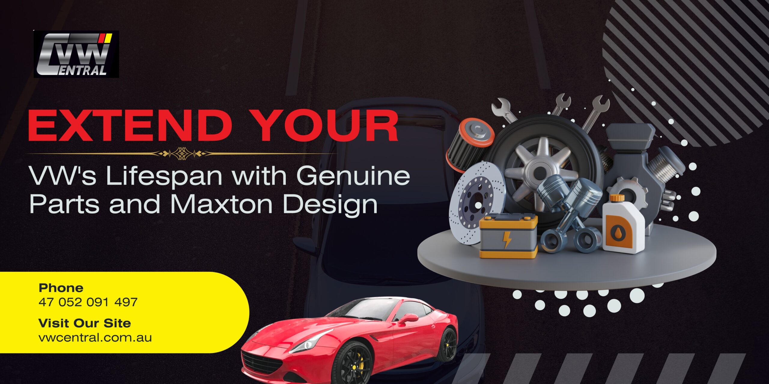 Extend Your VW’s Lifespan with Genuine Parts and Maxton Design